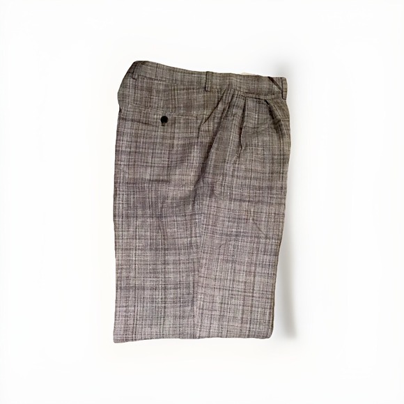 Missoni Vintage Linen/Silk Blend Mens Highrise Trousers Pants Size 50-34 - Picture 6 of 11